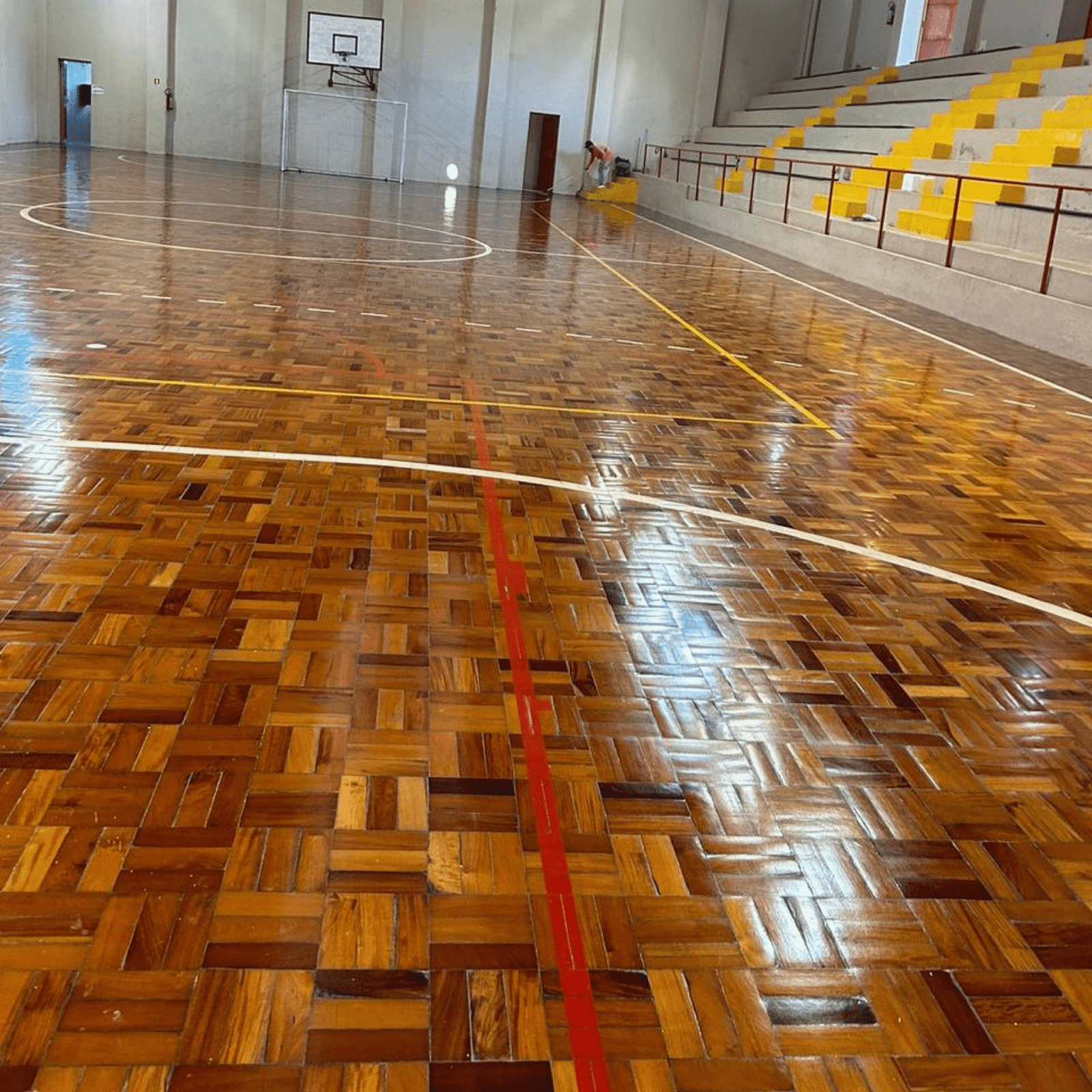 Tratamento de Piso em Piso Parquet/Taco