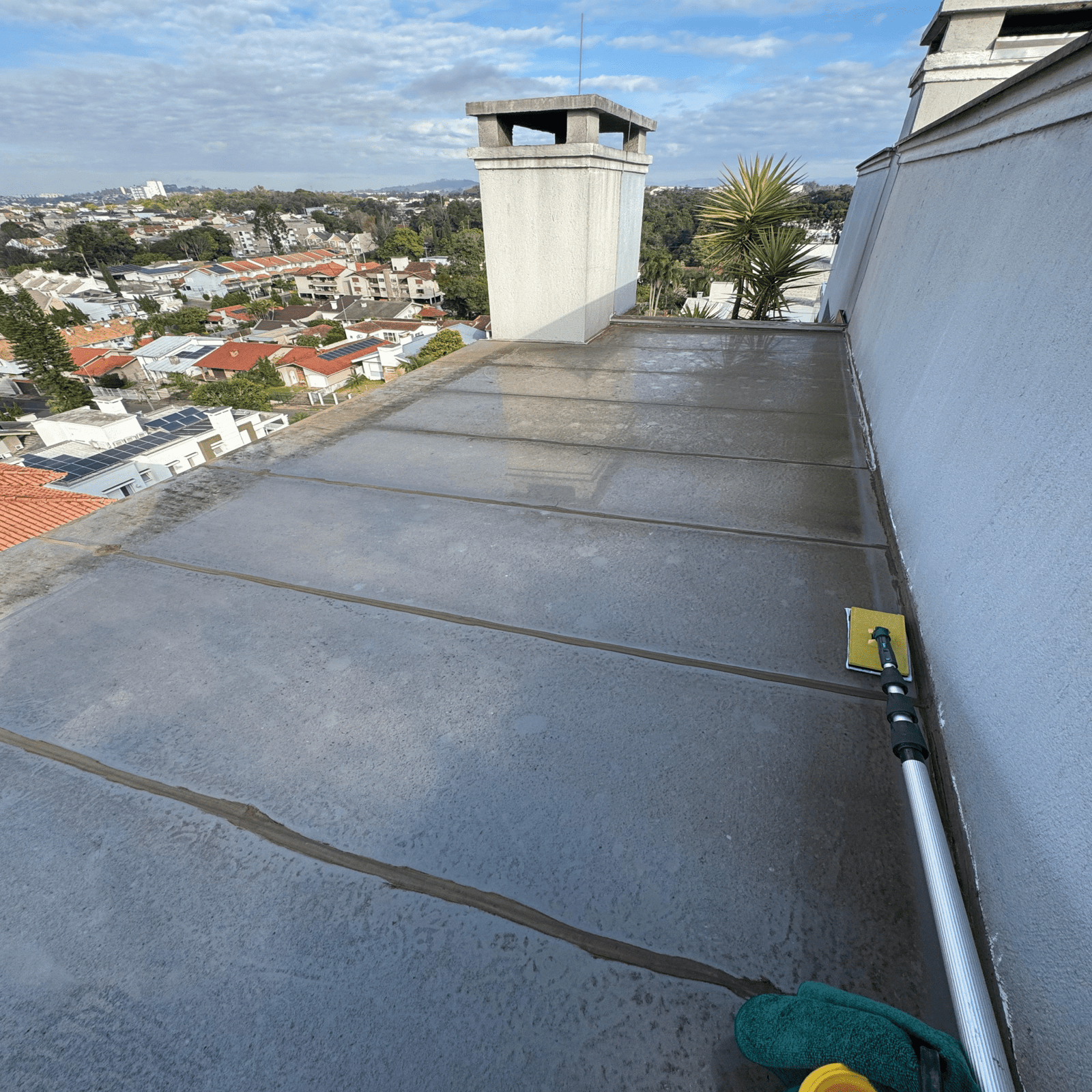 Limpeza de Telhado (ANTES)