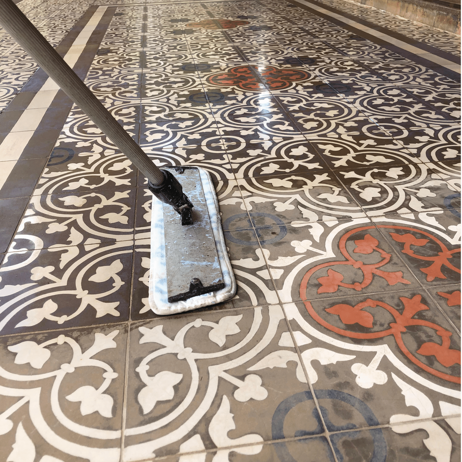 Impermeabilização em Piso Ladrilho Hidráulico